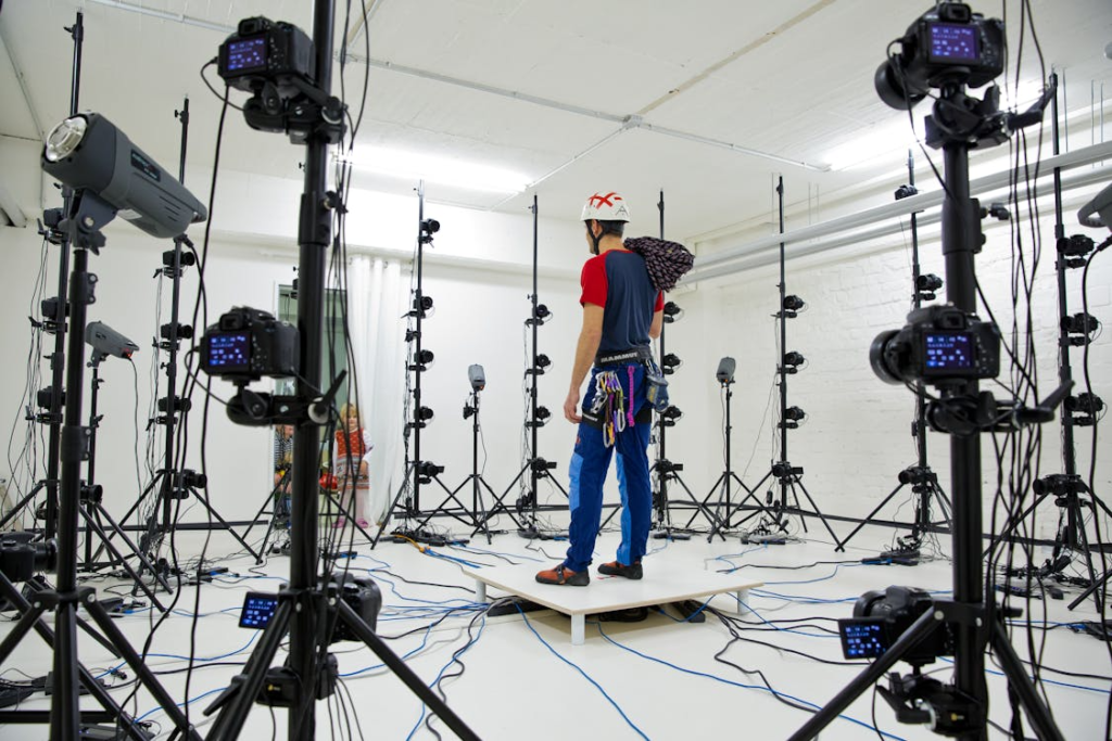 Cinematic production with CGI and mo-cap