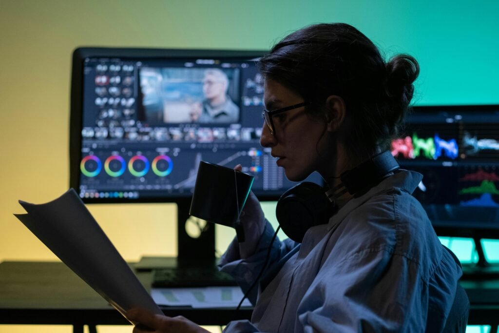 Post-production video