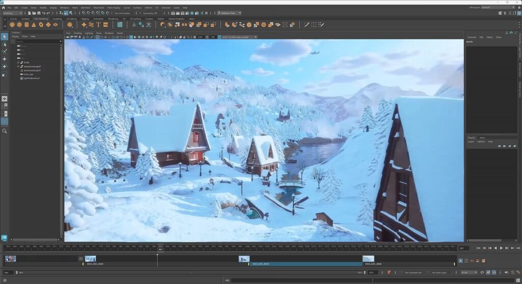 Pro grade animated movies in Maya