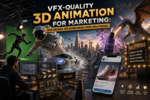 VFX-Quality 3D Animation for Marketing: How Brands Are Borrowing From Hollywood
