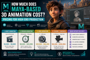 How Much Does Maya-Based 3D Animation Cost? Pricing for High-End Production