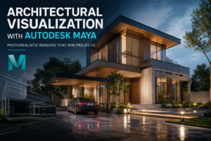 Architectural Visualization With Autodesk Maya: Photorealistic Renders That Win Projects